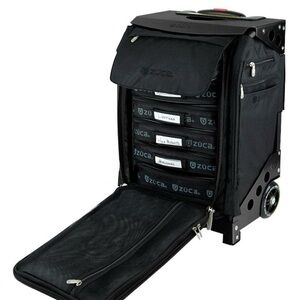 Zuca Flyer Artist Black roller bag